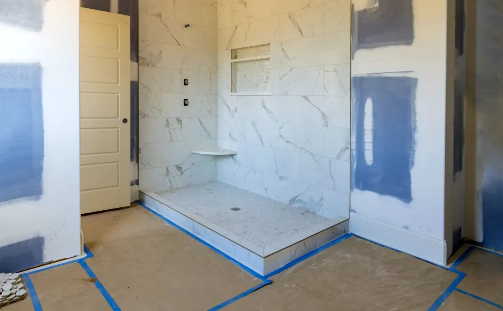 Installation de salle de bain